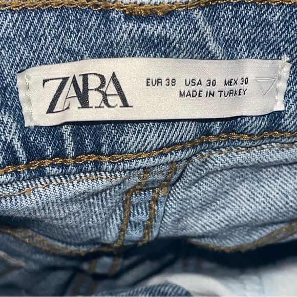 Stylish Blue Patchwork Women Jeans - Picture 4 of 9